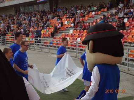 Osoby niepełnosprawne na 35. kolejce piłkarskiej ekstraklasy